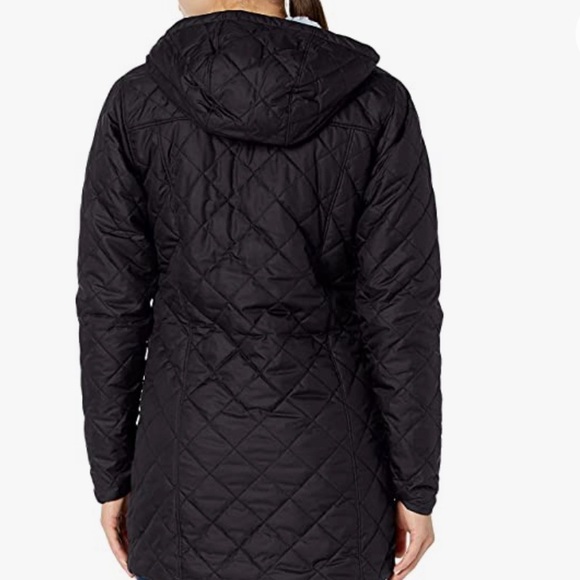 NWT Columbia copper crest quilted, fleece lined jacket with hood - Picture 2 of 10